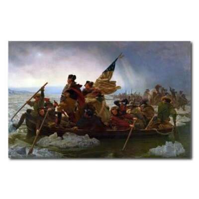 George Washington's crossing of the Delaware River oil painting reproduction pri