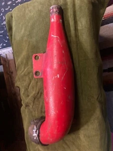 Tigershark 0612-537 Red Exhaust Expansion Chamber NOS USED - Picture 1 of 14