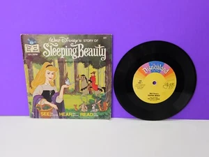 Disney's Sleeping Beauty Book & Record 301 Read-Along 1977 Disneyland 33 RPM - Picture 1 of 16