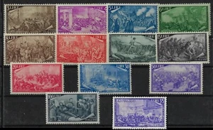 1948 italia repubblica Centenario Risorgimento 13 val MNH** - Imagen 1 de 1
