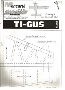 MOD MAG N°603 - UNIQUEMENT LE PLAN "TI-GUS" - ATTENTION PAS DE REVUE - Imagen 1 de 1