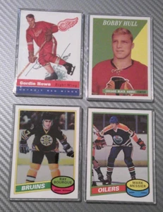 BLAST FROM THE PAST 1998 TOPPS REIMPRESIONES DE NOVATO CASCO, HOWE, MESSIER, BOURQUE - Imagen 1 de 10