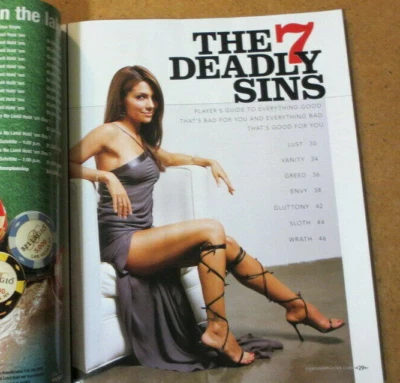 Player Magazine Mickey Mantle Vanessa Marcil Vegas General Hospital Soap Opera - Image 1 of 4