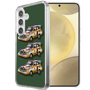 For Samsung Galaxy S (S25,S24,S23,S22,S21),Slim Cover,Audi Quattro Print,USA - Picture 1 of 26