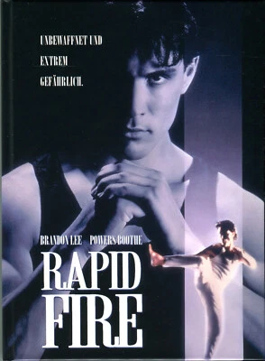 Rapid Fire , limited Mediabook , Brandon Lee , 100% uncut , NEW - Image 1 of 2