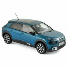NOREV Citroën C4 Cactus 2018 Echelle 1:18 Voiture Miniature - Emeraude Blue & White Deco