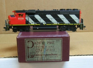 PACIFIC PIKE HO CNR GP40-2 #9508, Brass, DC/DCC (Silent) - Picture 1 of 5