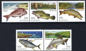 2003 Australia SG# 2282/86 Angling fishing fish set of 5 mint MUH MNH - Picture 1 of 1