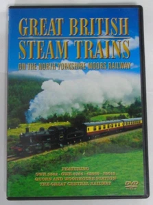 Great British Steam Trains on the North Yorkshire Moors Railway DVD In Case - Imagen 1 de 3