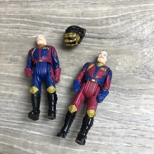 M.A.S.K 1986 Miles Mayhem and Maximus Mayhem figure SET mask Buzzard Kenner G1 - Picture 1 of 2