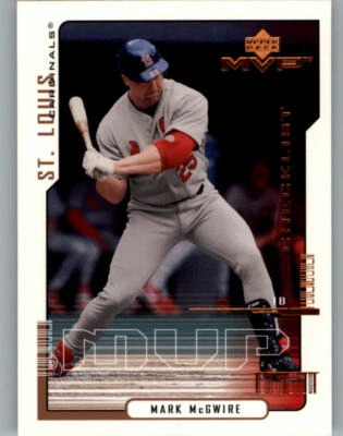 2000 Upper Deck MVP #220 Mark McGwire CL - NM-MT - Image 1 of 2