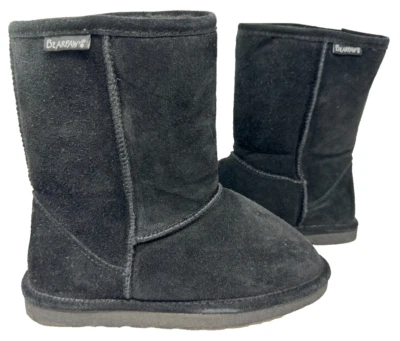 Bearpaw Women's Dorado Pull On Wool Lined Mid Winter Boots Black Size:10 175H - Image 1 of 4