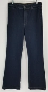 Express Gr. 12 R Super High Rise Bootcut Jeans Dark Wash Blau - Bild 1 von 6