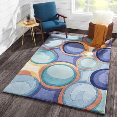 Hand Tufted Wool Rug Made with 100% New Zealand Wool for your Living room & Hall - Image 1 of 3