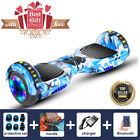 6.5" Hoverboard Electric Self Balancing Scooter Hoover Boards Kids Xmas Gift Uk