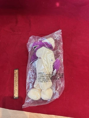 Vintage Bedtime BARNEY Plush in Pajamas Barney 1990’s Lyons 11" Tall Toy NWOT - Image 1 of 4