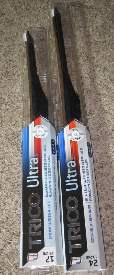 Windshield Wiper Blade Set for 2010-2017 Chevy Equinox TRICO ULTRA 13-170 13-240 Foto 1 de 4