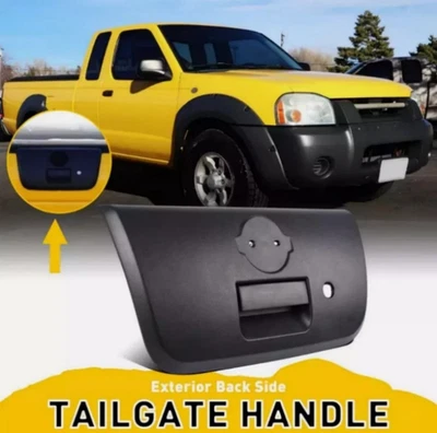 Ajuste para Nissan Frontier 2001-2004 manija del portón trasero de repuesto texturizada&#= Foto 1 de 4