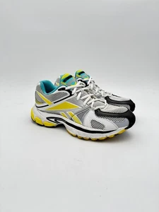 Size 6 M / 7.5 W - VETEMENTS Reebok Spike Runner 200 White Yellow Blue - Picture 1 of 8