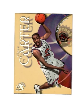 Vince Carter 1998-99 Skybox Ex Century Toronto Raptors RC ROOKIE Card # 89 - Image 1 of 2
