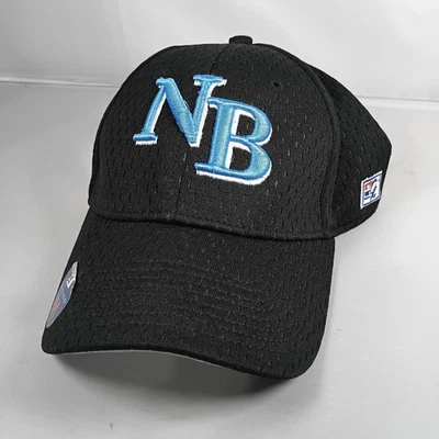 Gorra de béisbol The Game NB Logo Talla M, gorra negra perforada A-Flex ajuste elástico Foto 1 de 4