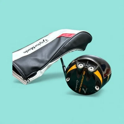 TAYLORMADE R7 SUPERQUAD DRIVER 10.5° RH S FLEX FUJIKURA REAX GRAPHITE 45"  - Image 1 of 4