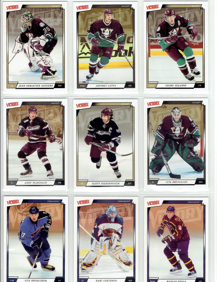2006-07 Upper Deck Victory Base & Rookies Fill Your Set #1-230 U-Pick From List! - Image 1 of 4