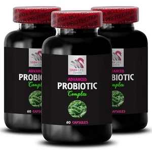 Pure ingredients - ADVANCED PROBIOTIC COMPLEX - Active probiotics 3 Bottles 180C - Picture 1 of 7