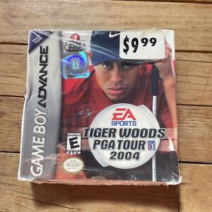 Tiger Woods PGA Tour 2004 (Nintendo Game Boy Advance, 2003)  Cib Sealed New