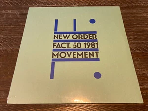 New Order "Movement" LP (Vinyl, WEA) - Picture 1 of 2