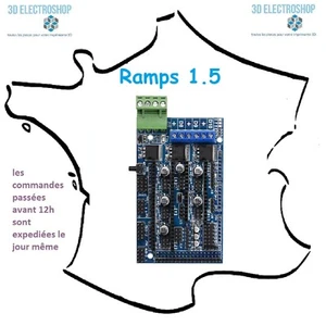 Ramps 1.5 pour mega 2560 imprimante 3d print cnc motor stepper - Imagen 1 de 3