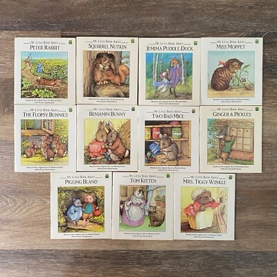 Beatrix Potter Leap Frog My Little Book About Set of 11 Paperbacks 1991 Readers - Image 1 of 3
