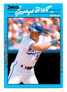 George Brett 1990 Donruss Best AL #35 Baseball Card