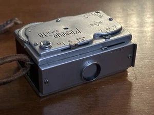 Vintage Mamiya Super 16 Spy Camera with Original Leather Case - Picture 1 of 13