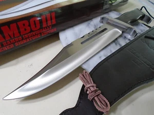 Rambo III John J Limited Signature Bowie Combat Knife Fixed Blade 9425 18" OA - Picture 1 of 14