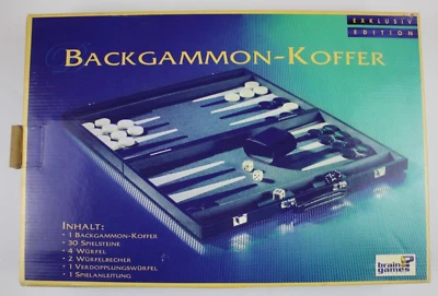 Backgammon-Koffer Braingames - Bild 1 von 4
