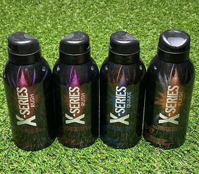 Avon X SERIES FLASH Quake Rush for Men Deodorant Body Spray 4 oz NEW Lot Of 4 - Image 1 of 2