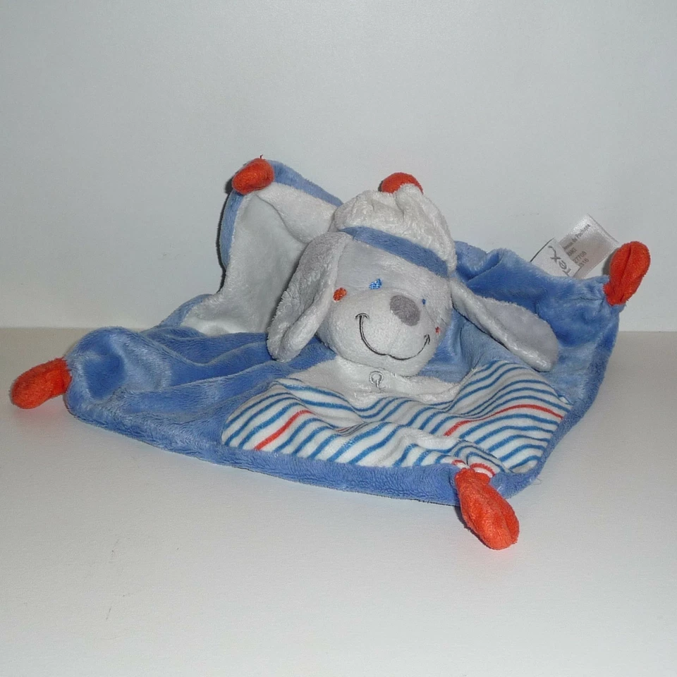 Doudou Lapin Tex - Marin - Photo 1/1