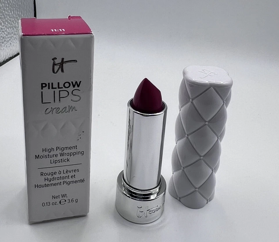 IT COSMETICS PILLOW LIPS MATTE - HIGH PIGMENT MOISTURE LIPSTICK “11:11” - Image 1 of 1