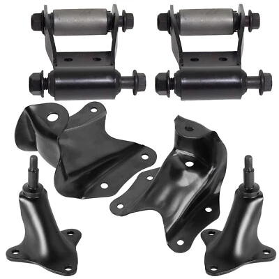 Rear Leaf Spring Shackle Hanger Rear Upper Shock Mount For 1986-1996 Ford F150 - Image 1 of 4