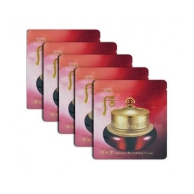 DIE GESCHICHTE VON WHOO THE HISTORY OF WHOO Jinyulhyang Intensive Revitalizing Cream 1ml x 60pcs