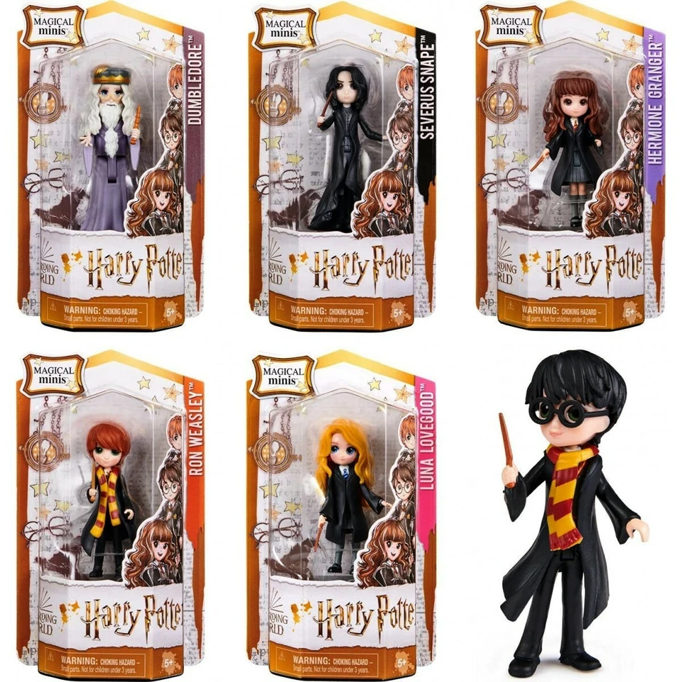 WB WIZARDING WORLD HARRY POTTER MAGICAL MINIS FIGURES 6,5 / 8 CM SPIN MASTER - Immagine 1 di 1