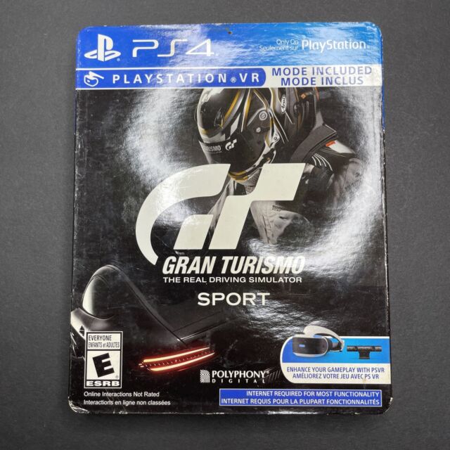 Comprar Gran Turismo Sport Steelbook para PS4 - mídia física - Xande A  Lenda Games. A sua loja de jogos!