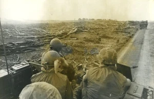 Cambodia Civil War US Troops along route seven Old Photo May 1970 - Imagen 1 de 3