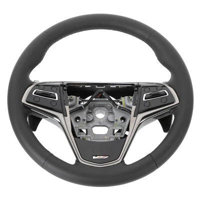Genuine GM 2016-2019 Cadillac ATS Jet Black Steering Wheel Assembly 84304431 - Изображение 1 из 4