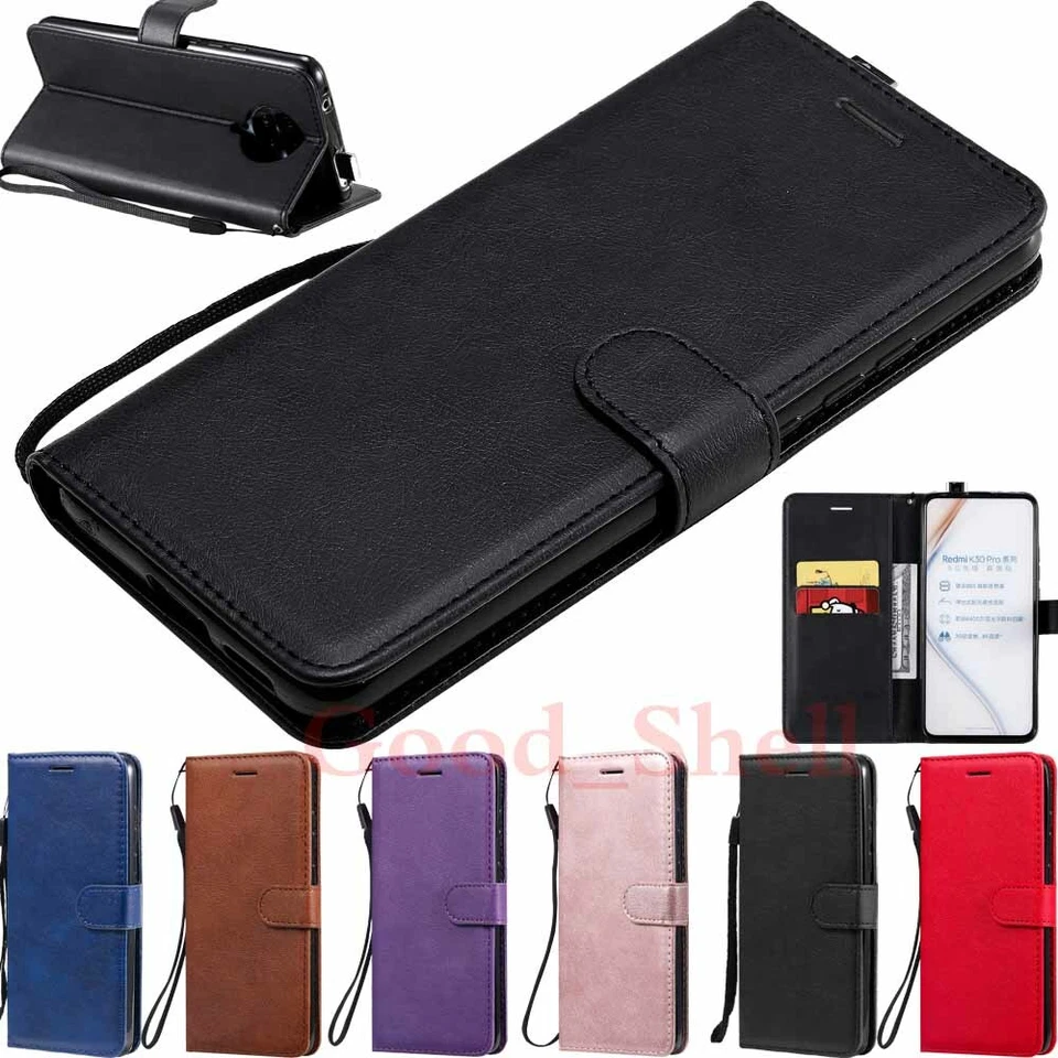 For Xiaomi Poco X3 NFC F2 Pro F1 Redmi Note 9 Pro Wallet Flip Leather Case Cover - Image 1 of 4