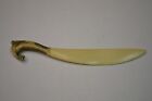 Vintage Celluloid Letter Opener Fish Whale 6.5"