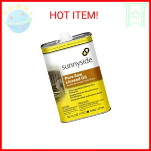 87332 Pure Raw Linseed Oil, Quart - Picture 1 of 1