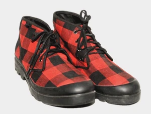 TOLLE HERREN POLO RALPH LAUREN UMAR HIGH TOP TARTAN SNEAKER SCHUHE 11 D US 10 UK - Bild 1 von 11