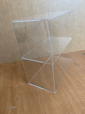 Displays2buy AcrylC Display Case 12"w x 6"d x12"h NO DOOR - Image 1 of 3